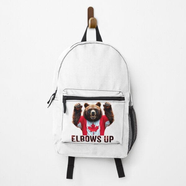 Item preview, Canada Elbows Up Grizzly Bear - Canadian Proud designed and sold by Smix Pixels.