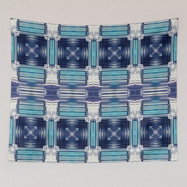 Item preview,  Blue Ice Baby by Jenny Meehan Surface Pattern Design 3 designed and sold by Jenny Meehan Art Prints and Patterns  .