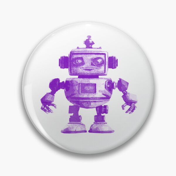 Item preview, Retro Toy Robot designed and sold by kinpirks.
