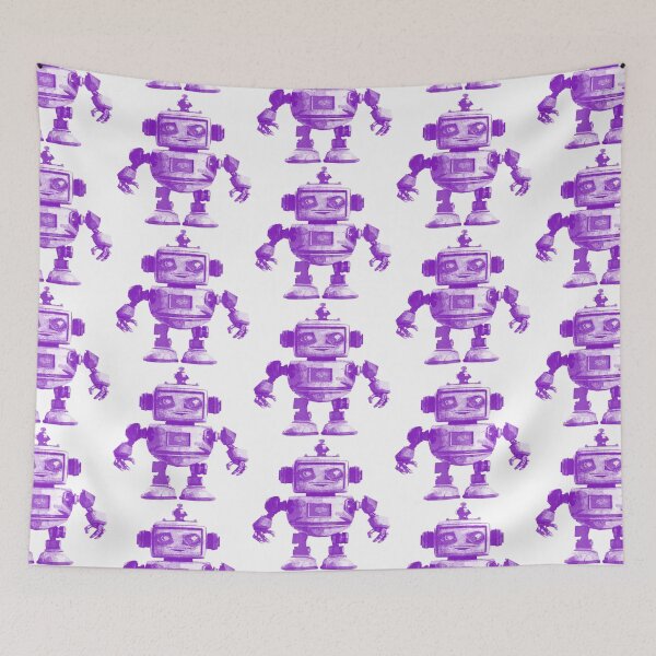 Item preview, Retro Toy Robot designed and sold by kinpirks.