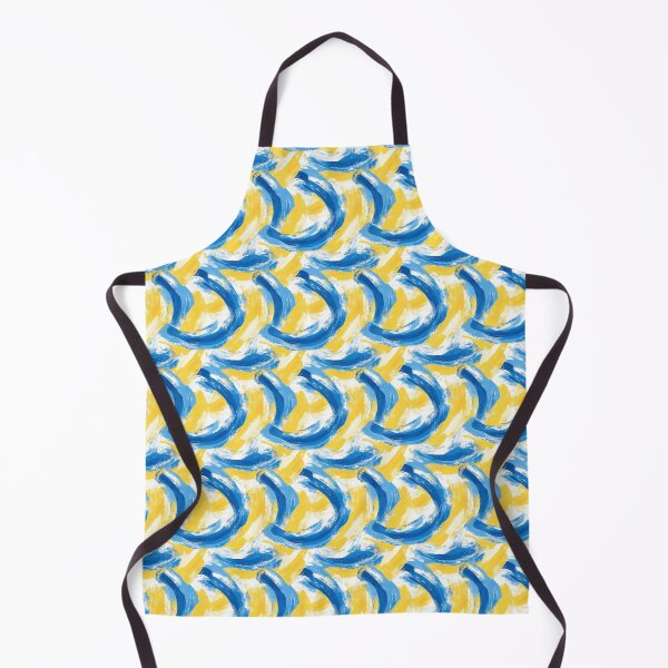 Item preview, Expressive Blend of Blue and Yellow Shades designed and sold by MidArtForge.