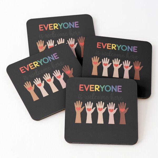 Item preview, Everyone Is Welcome Here Teacher Fist Hand designed and sold by FantasyFablesC.