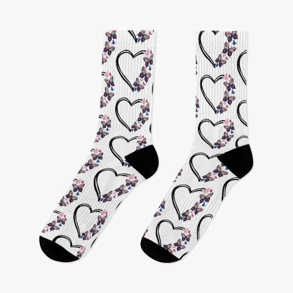 Item preview, Genderfluid Pride Flying Butterfly Heart  designed and sold by QueenS-Gallery.