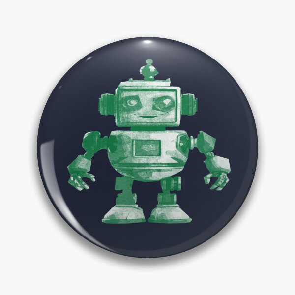 Item preview, Retro Toy Robot designed and sold by kinpirks.