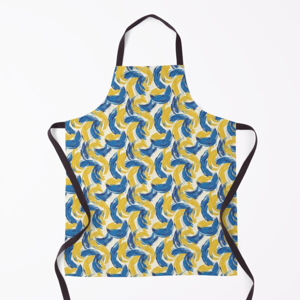 Item preview, Expressive Blend of Blue and Yellow Shades designed and sold by MidArtForge.