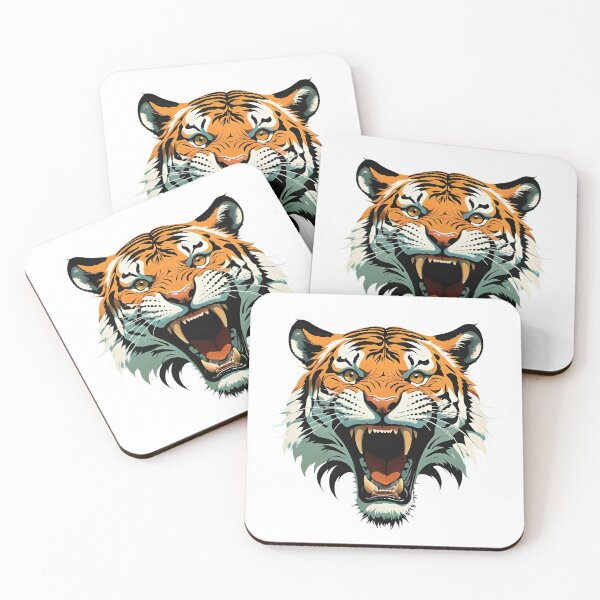 Item preview, Roaring Tiger – Symbol of the Wild designed and sold by Sascha-Heiko.
