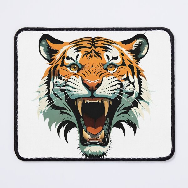 Item preview, Roaring Tiger – Symbol of the Wild designed and sold by Sascha-Heiko.
