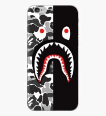 bape sark white iPhone Case