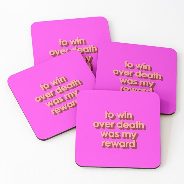 Item preview, TO WIN OVER DEATH WAS MY REWARD designed and sold by The Turbulent Architect.