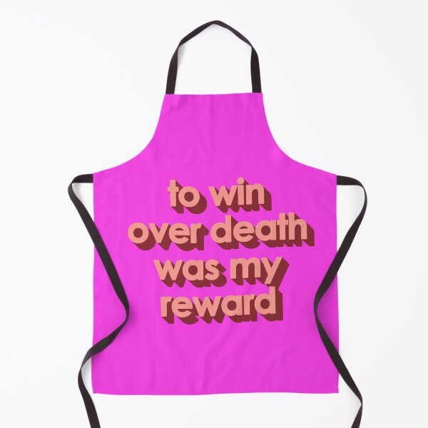 Item preview, TO WIN OVER DEATH WAS MY REWARD designed and sold by The Turbulent Architect.