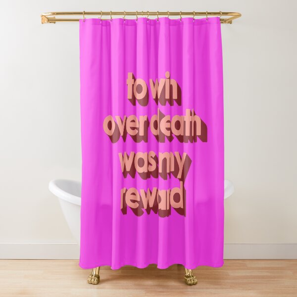 Item preview, TO WIN OVER DEATH WAS MY REWARD designed and sold by The Turbulent Architect.