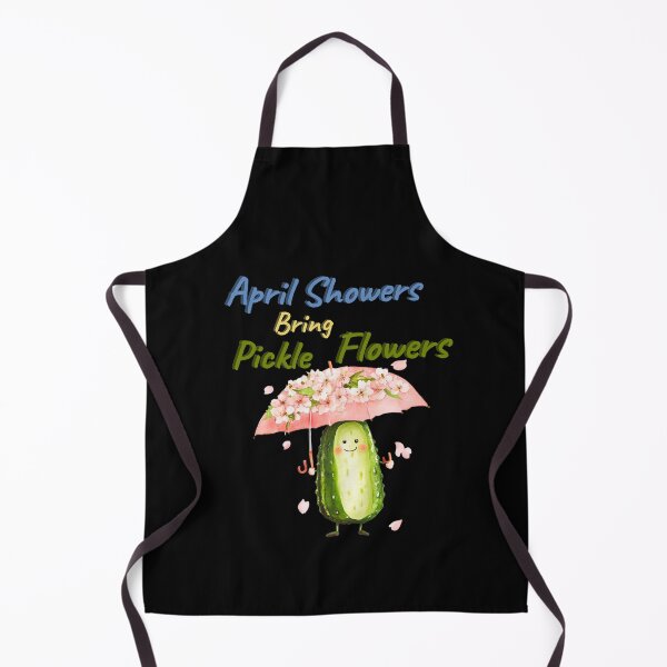 Item preview, April Showers Bring Pickle Flowers! designed and sold by Ela-graphicwiz.