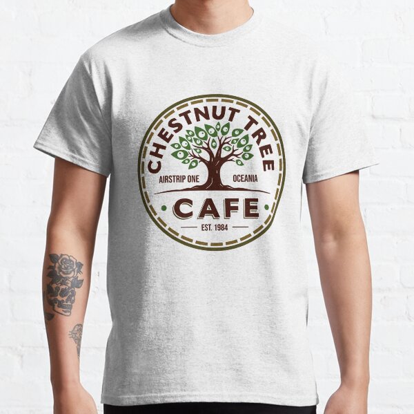 Vista previa del artículo con la obra «Chestnut Tree Cafe - Pista de aterrizaje uno - Gran Hermano», diseñado y vendido por CosmicTornado.