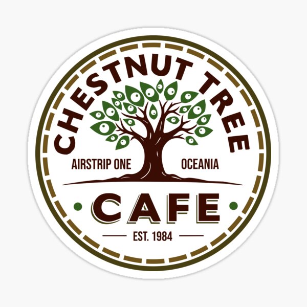 Vista previa del artículo con la obra «Chestnut Tree Cafe - Pista de aterrizaje uno - Gran Hermano», diseñado y vendido por CosmicTornado.