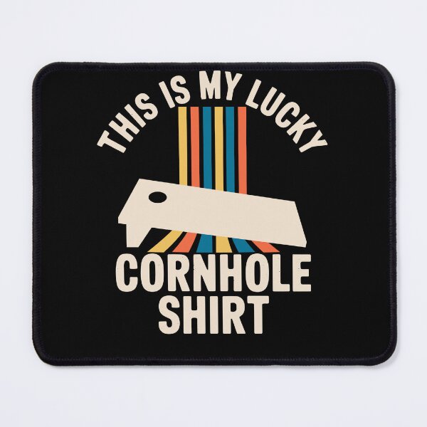 Item preview, This Is My Lucky Cornhole Shirt – Funny Retro Cornhole Design designed and sold by Serbin.