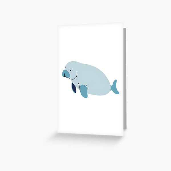 Item preview, Gentle Manatee | The Peaceful Ocean Giant designed and sold by KiValuate.