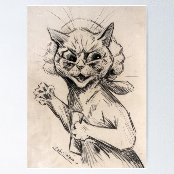 Item preview, Louis Wain designed and sold by ShelbyMCCCay.
