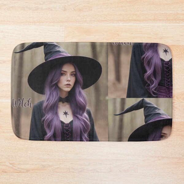 Item preview, Beautiful purple-haired witch designed and sold by caperaerik.