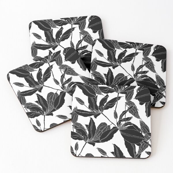 Item preview, Clematis Flowers. Floral Tropical Seamless Pattern. designed and sold by MatyKotiv.