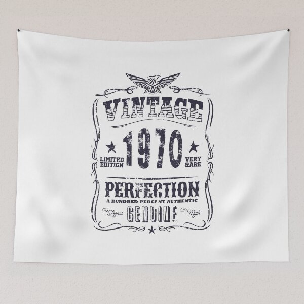 Item preview, Vintage 1970 Limited Edition Cool 55th Birthday Gift Funny Retro Style 55 Year Old Bday for Women Men designed and sold by BCNDesign.