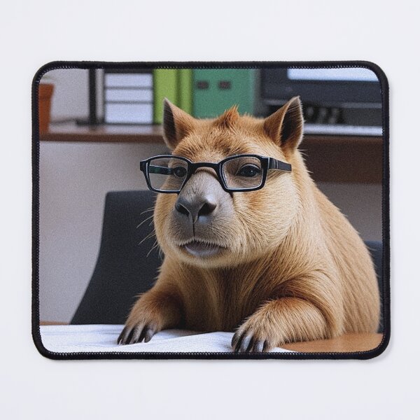 Item preview, Working capybara designed and sold by UlisesAgrio.