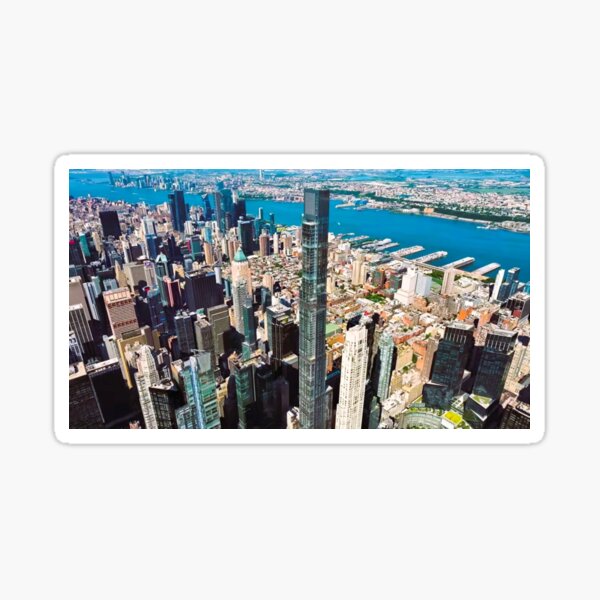 Artikel-Vorschau von NYC aus der Vogelperspektive, designt und verkauft von NewBjc2020.