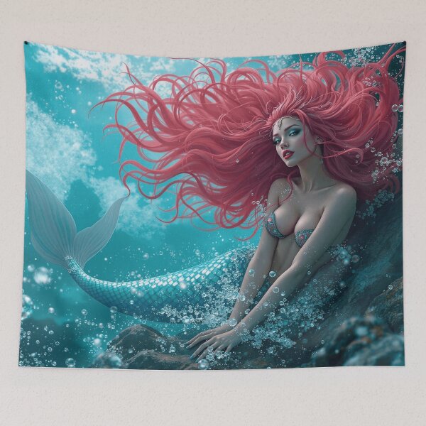 Item preview, Waves of Destiny: A Mermaid’s Reign designed and sold by ItemElite.