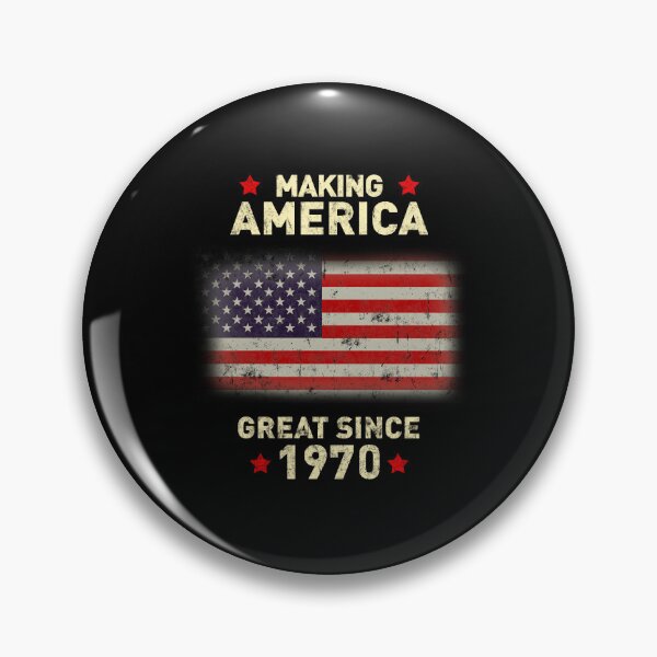 Item preview, Making America Great Since 1970 Cool 55th Birthday Gift Funny Vintage Style 55 Year Old Bday Gifts for Men Women designed and sold by BCNDesign.
