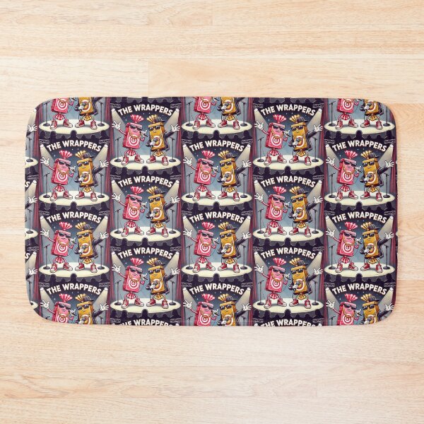 Item preview, The Wrappers – Funny Candy Rapper Parody Art designed and sold by B-DIFF-e-RENT.