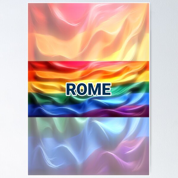 Item preview, Rome - Gay Pride designed and sold by PrideFeliz.