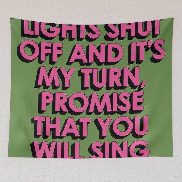 Item preview, WHEN THE LIGHTS SHUT OFF, AND IT'S MY TURN designed and sold by The Turbulent Architect.