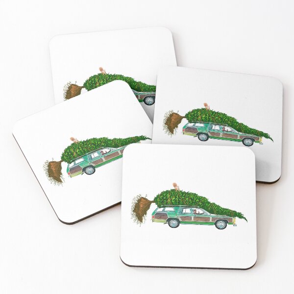 Item preview, Griswold Christmas Station Wagon designed and sold by Candywrap Studio.