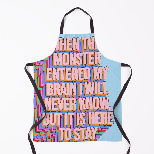 Item preview, WHEN THIS MONSTER ENTERED MY BRAIN I WILL NEVER KNOW designed and sold by The Turbulent Architect.