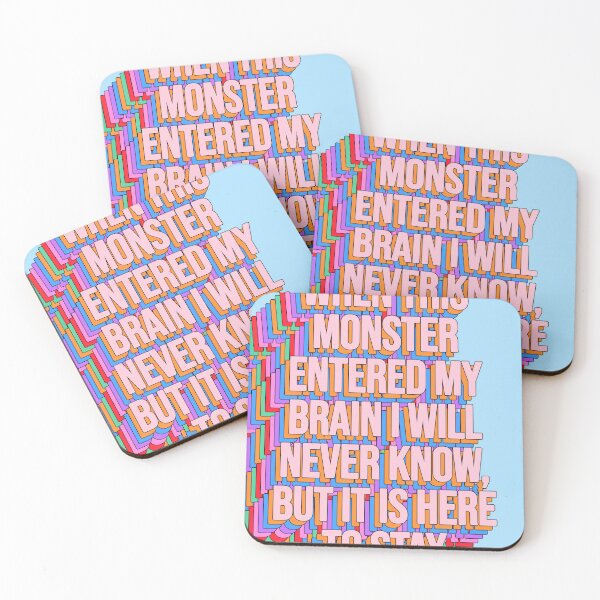 Item preview, WHEN THIS MONSTER ENTERED MY BRAIN I WILL NEVER KNOW designed and sold by The Turbulent Architect.