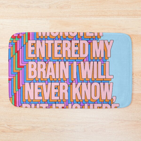 Item preview, WHEN THIS MONSTER ENTERED MY BRAIN I WILL NEVER KNOW designed and sold by The Turbulent Architect.