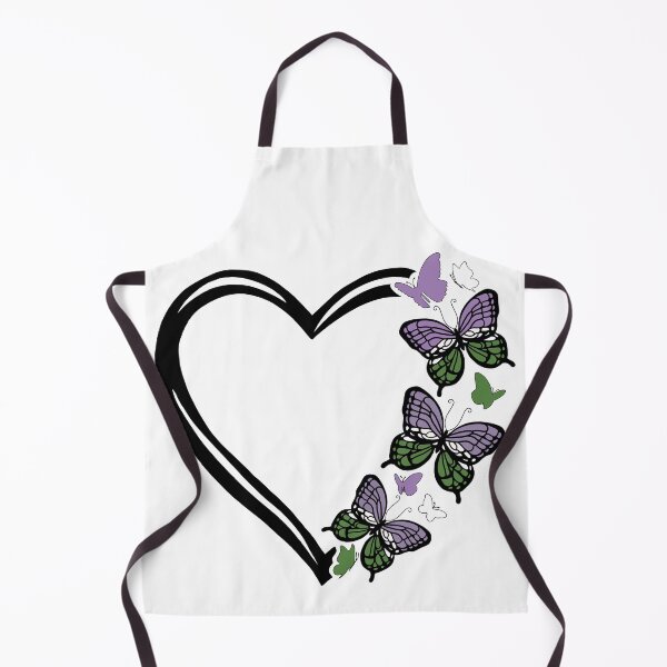 Item preview, Genderqueer Pride Flying Butterfly Heart  designed and sold by QueenS-Gallery.