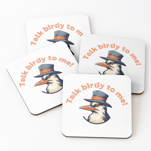 Item preview, Talk Birdy to Me – Funny Birdwatching Design for International Bird Day designed and sold by GGtiger.