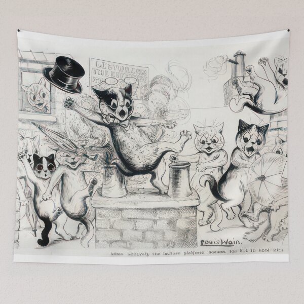 Item preview, Louis Wain designed and sold by ShelbyMCCCay.