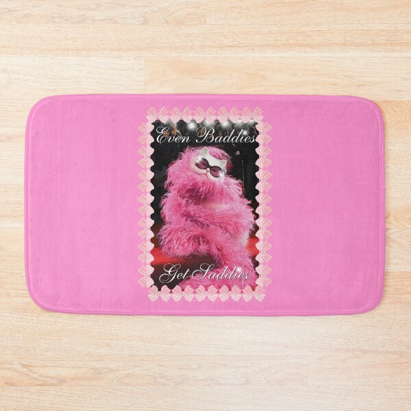 Item preview, Even Baddies Get Saddies, Funny Cute Cat, Girly Aesthetic, Pink Bows designed and sold by We Are Stardust.