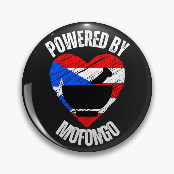Item preview, Powered by mofongo Puertorican food Puerto Rico flag 2025 designed and sold by erozzz.