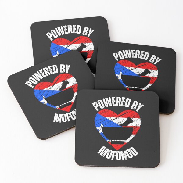 Item preview, Powered by mofongo Puertorican food Puerto Rico flag 2025 designed and sold by erozzz.