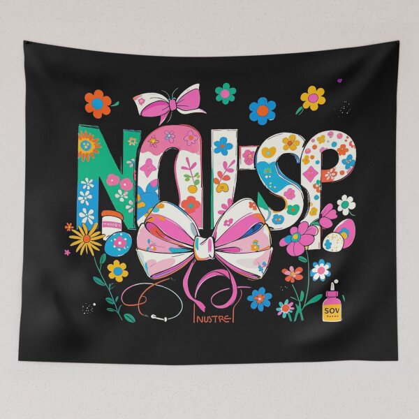 Item preview, Whimsical Floral Harmony designed and sold by designt1shirts.