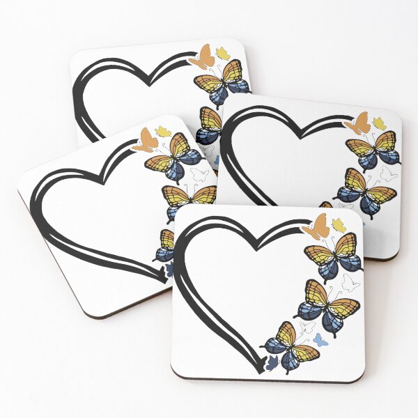 Item preview, Aro/Ace Pride Flying Butterfly Heart  designed and sold by QueenS-Gallery.