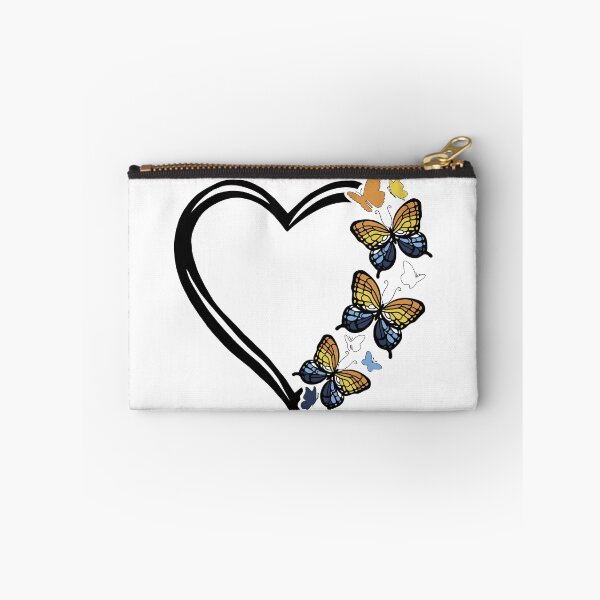 Item preview, Aro/Ace Pride Flying Butterfly Heart  designed and sold by QueenS-Gallery.
