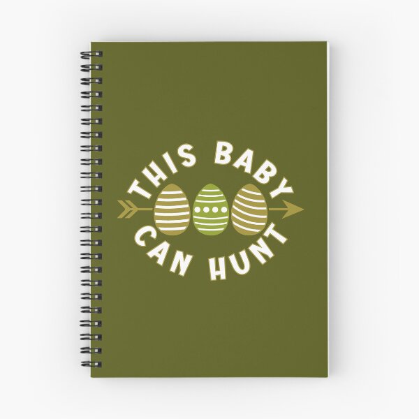 Item preview, This baby can hunt easter greetings green theme designed and sold by mariya-ivanova.