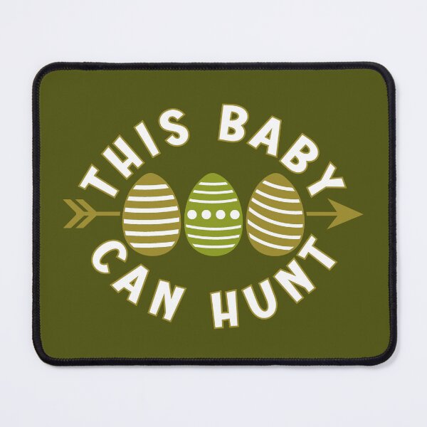 Item preview, This baby can hunt easter greetings green theme designed and sold by mariya-ivanova.
