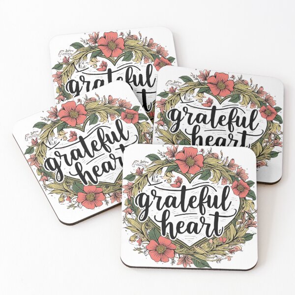 Item preview, Grateful heart designed and sold by whatthefoxsays.