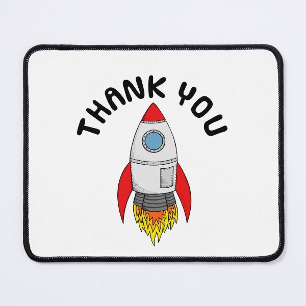 Item preview, Science Teacher Thank You Space Rocket designed and sold by doodlerob.