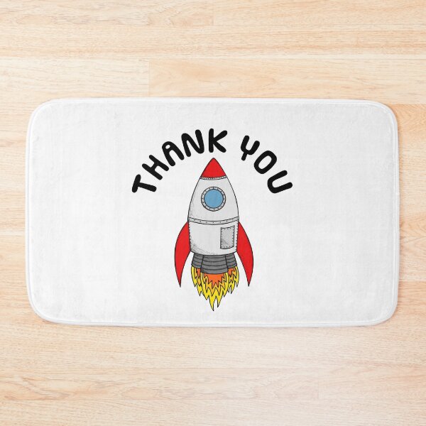 Item preview, Science Teacher Thank You Space Rocket designed and sold by doodlerob.
