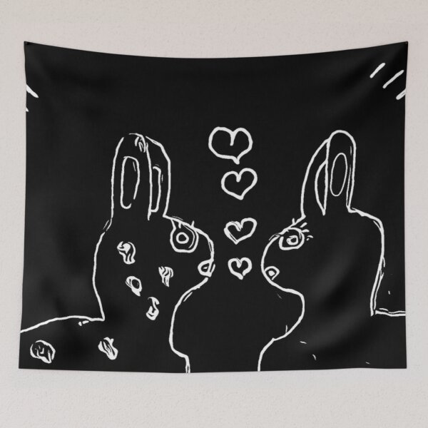 Item preview, rabbit love designed and sold by sheepsterandco.